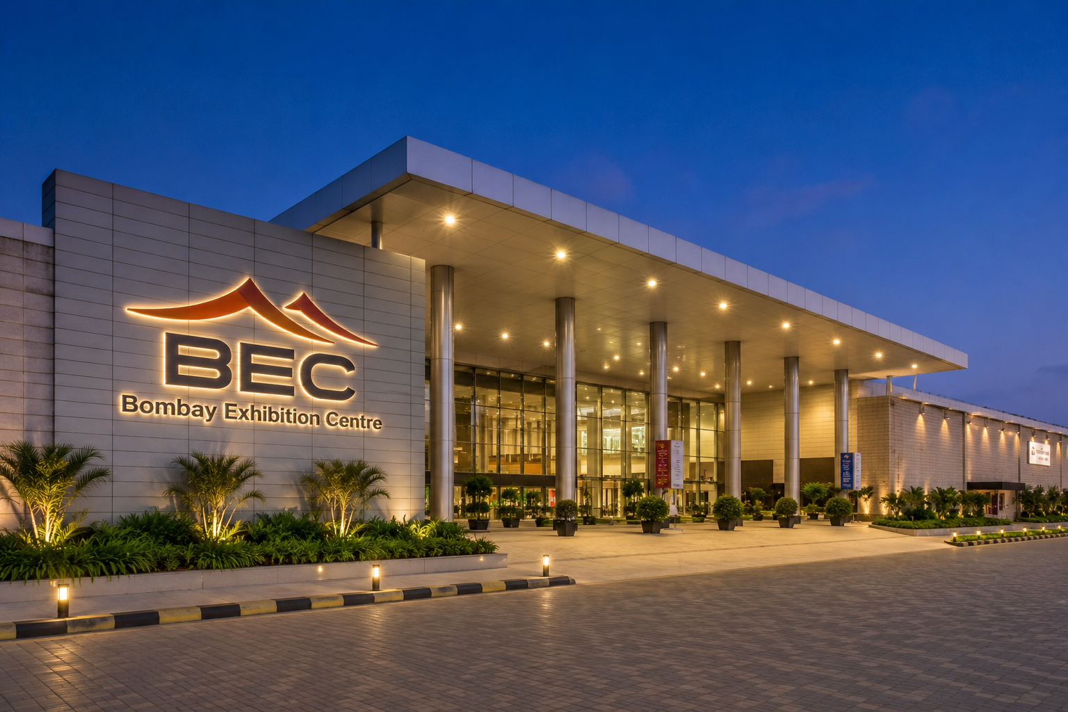 exhibition stand design for Acetech in New Delhi